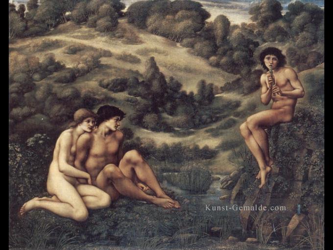 der Garten von Pan Präraffaeliten Sir Edward Burne Jones Ölgemälde